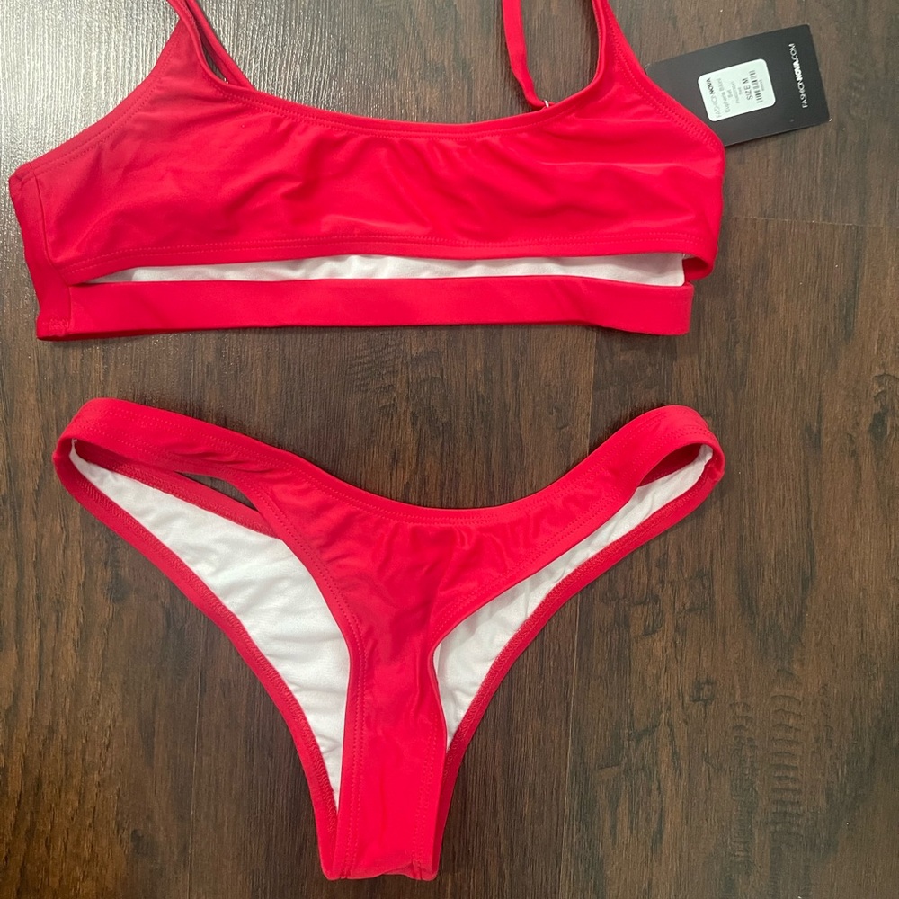 Red bikini